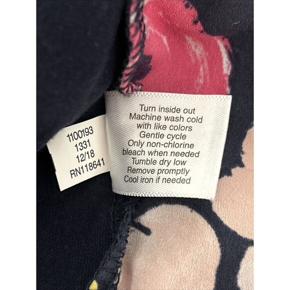 Lane Bryant Plus Size Floral Print Pullover Blouse Plus Size 22/24 - Picture 5 of 11